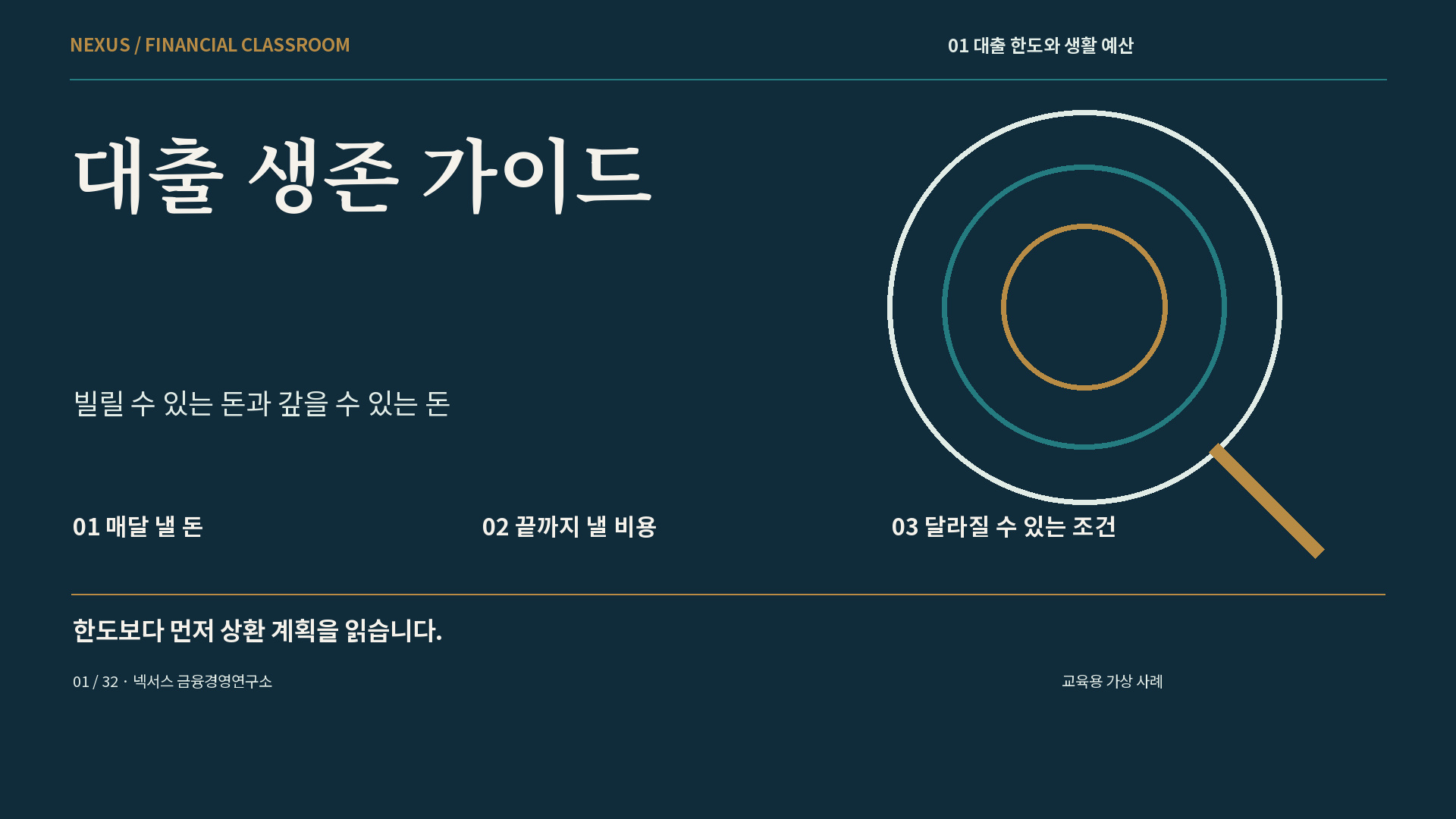 대출 생존 가이드 강의 표지