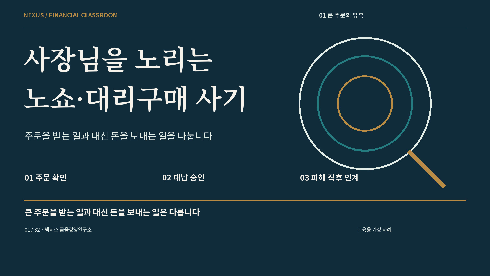 사장님을 노리는 노쇼·대리구매 사기
