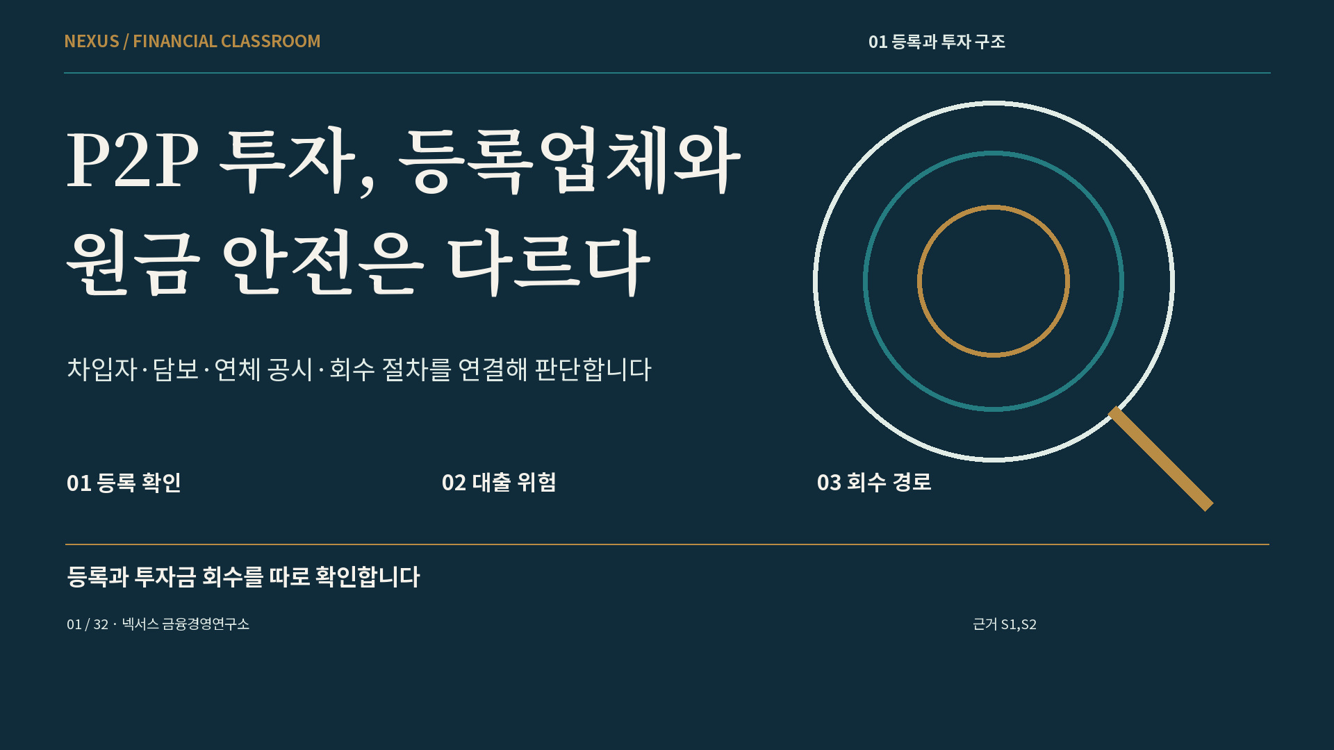 P2P 투자, 등록업체와 원금 안전은 다르다